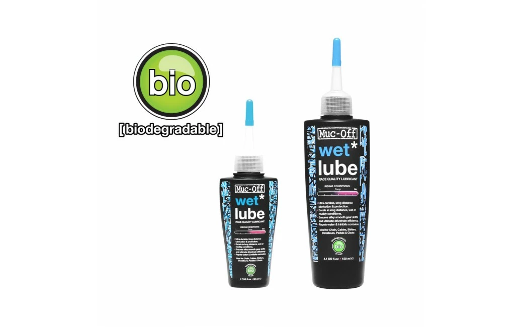 Muc-Off Lubrifiant Mucoff Wet Lube 120 Ml - Conditions Humides 1 Muc-Off Lubrifiant Mucoff Wet Lube 120 Ml - Conditions Humides
