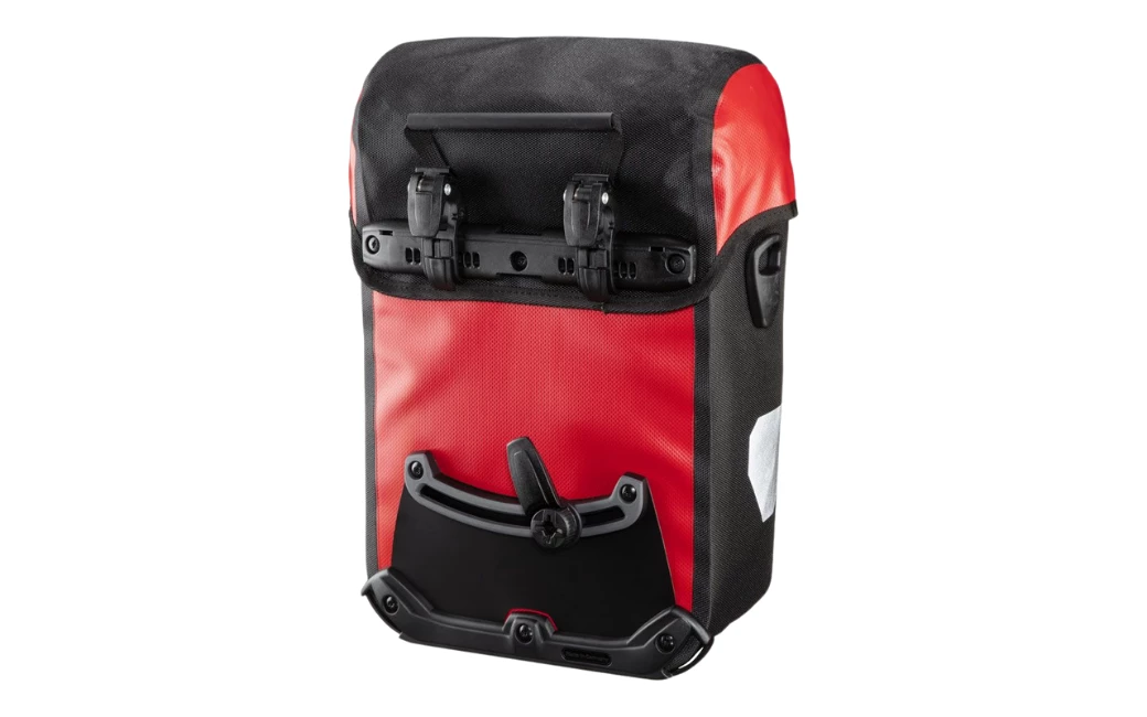 Paire De Sacoche De Voyage Ortlieb Sport-Packer Classic 2x15L Rouge/Noir 2 Paire De Sacoche De Voyage Ortlieb Sport-Packer Classic 2x15L Rouge/Noir – Image 2