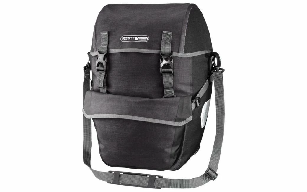 Paire De Sacoche ORTLIEB Bike Packer Plus Gris/Noir 6 Paire De Sacoche ORTLIEB Bike Packer Plus Gris/Noir – Image 6