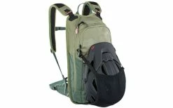 Sac à Dos EVOC Stage 6L Vert Olive + Poche à Eau 2L -Sacoche Vélo Soldes sac a dos evoc stage 6l vert olive poche a eau 2l 4