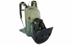 Sac à Dos EVOC Stage 6L Vert Olive + Poche à Eau 2L -Sacoche Vélo Soldes sac a dos evoc stage 6l vert olive poche a eau 2l 5