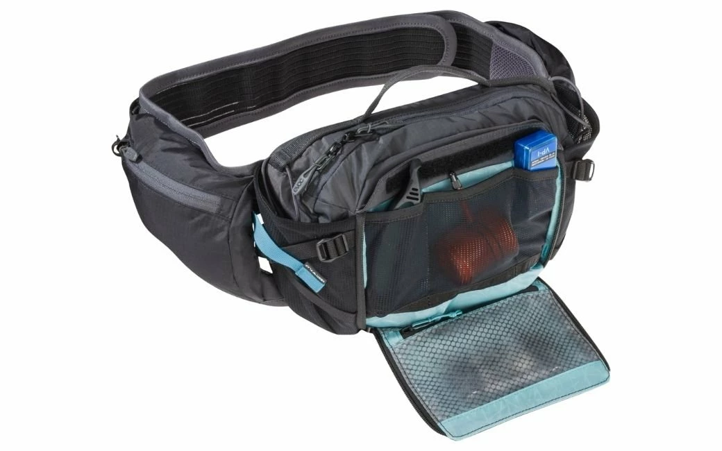 Sacoche Banane EVOC HipPack Pro 3L / Poche à Eau 1.5L Rouge 3 Sacoche Banane EVOC HipPack Pro 3L / Poche à Eau 1.5L Rouge – Image 3