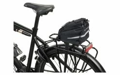 Sacoche Porte-bagage Vaude Silkroad S Noir - 12702 -Sacoche Vélo Soldes sacoche porte bagage vaude silkroad s noir 12702 2