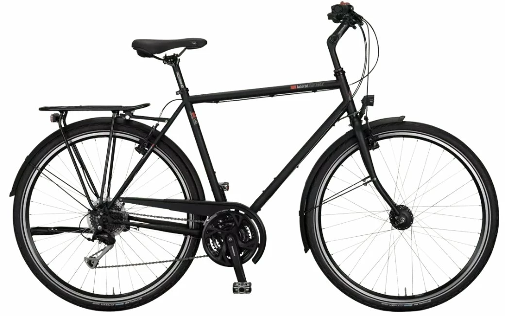 Vsf-fahrradmanufaktur Vélo Trekking VSF Fahrradmanufaktur T-100 Noir - 2022 1 Vsf-fahrradmanufaktur Vélo Trekking VSF Fahrradmanufaktur T-100 Noir - 2022